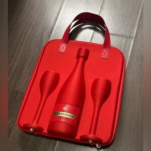 Piper Heidsieck Champagne Red Hard Shell Carrying Case